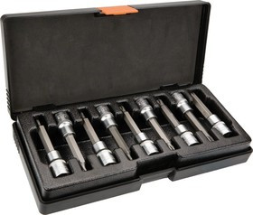 08-708, Головки сменные с насадкой Torx 100мм, набор 9 шт.