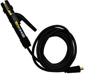 Кабель сварочный БАРС СКР-25 7м электрододержатель с кабелем в сборе медь до 250А