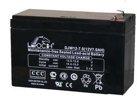 DJW12-7.2(7), Аккумулятор свинцовый 12В-7.2(7)Ач 151x65x94