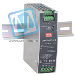 DDR-240C-48 Преобразователь: DC/DC; 240Вт; Uвх:33,6-67,2В; Uвых:48ВDC; Iвых:5А, Mean Well