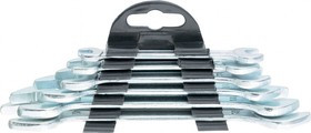152305, Набор ключей рожковых, 6 х 17 мм, 6 шт., хромированные