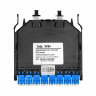 Кассета распределительная MPO/APC на 16LC/UPC портов SM для SNR-CMP-144P