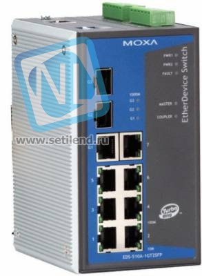 Коммутатор Moxa EDS-510A-1GT2SFP