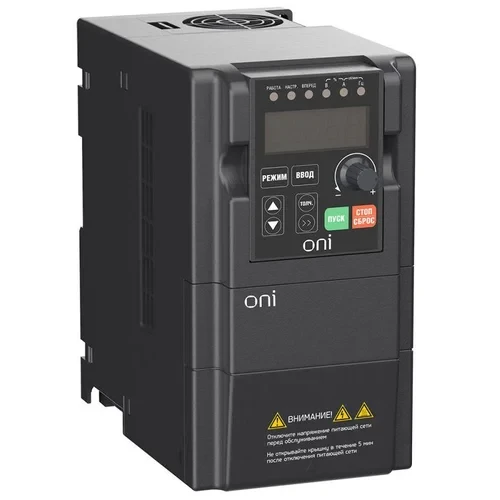 Преобразователь частоты A150 380В 3ф 1.5кВт 5А встроенный торм. модуль ONI A150-33-15NT
