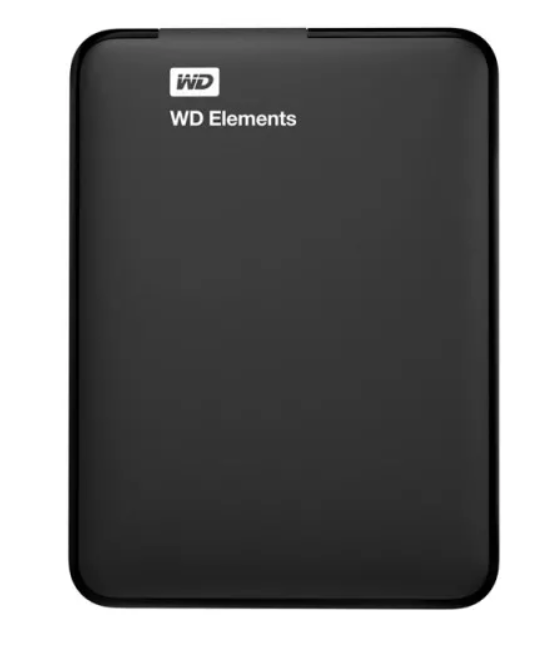 Жесткий диск WD Original USB 3.0 1Tb WDBUZG0010BBK-WESN Elements Portable 2.5" черный