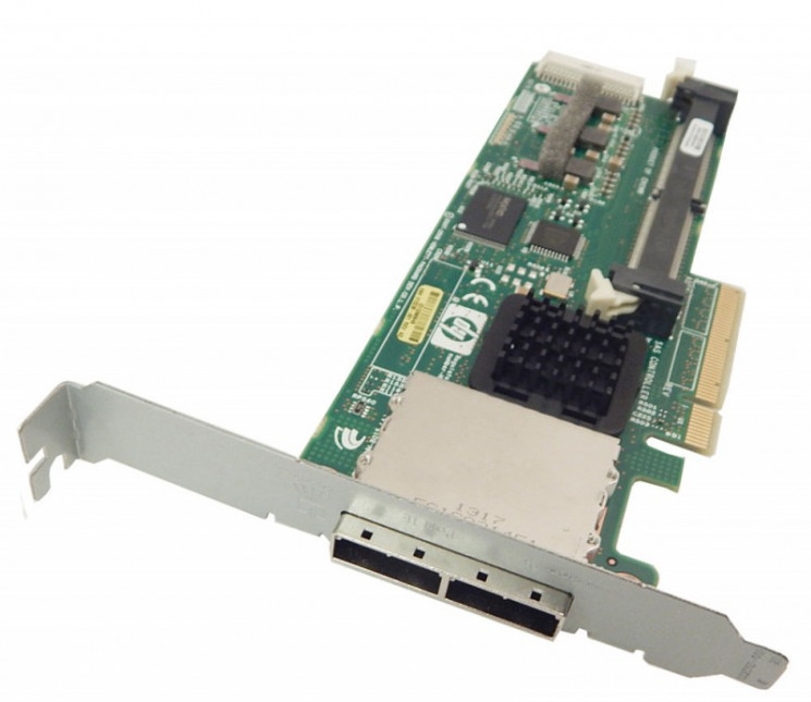Контроллер HP 013236-001 SAS RAID Smart Array P411/0Mb Ext-2xSFF8088 8xSAS/SATA RAID50 U600 PCI-E8x-013236-001(NEW)