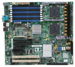 Материнская плата Intel S5000PSLSATA i5000P Dual s771 8FBD 6SATAII U100 2PCI-E16x 2PCI-E8x 2PCI-X SVGA 2xGbLAN E-ATX 1333Mhz-S5000PSLSATA(NEW)