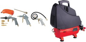 Компрессор FUBAG SERVICE MASTER KIT поршневой безмасляный, 1100 Вт, 180л/мин, 8бар