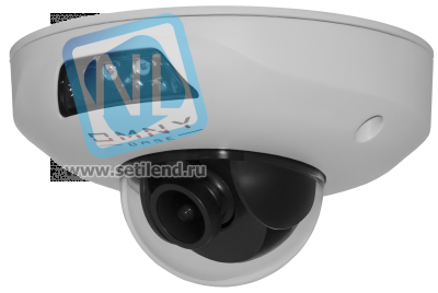 IP камера OMNY BASE miniDome4A-WDS миникупольная 4Мп (2592x1520) 20к/с, 1.7мм, F2.0, 802.3af A/B, 12±1В DC, ИК до 15м, встр. микр, WDR 120dB, MicroSD
