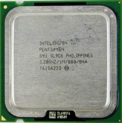 Процессор Intel BX80547PG3200EK Pentium 4 (541) HT (1Mb, 3.20GHz, 800MHzFSB)-BX80547PG3200EK(NEW)