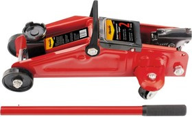 510094, Домкрат гидравлический подкатный (Без кейса), 2 т, h подъема 140-285 мм, compact