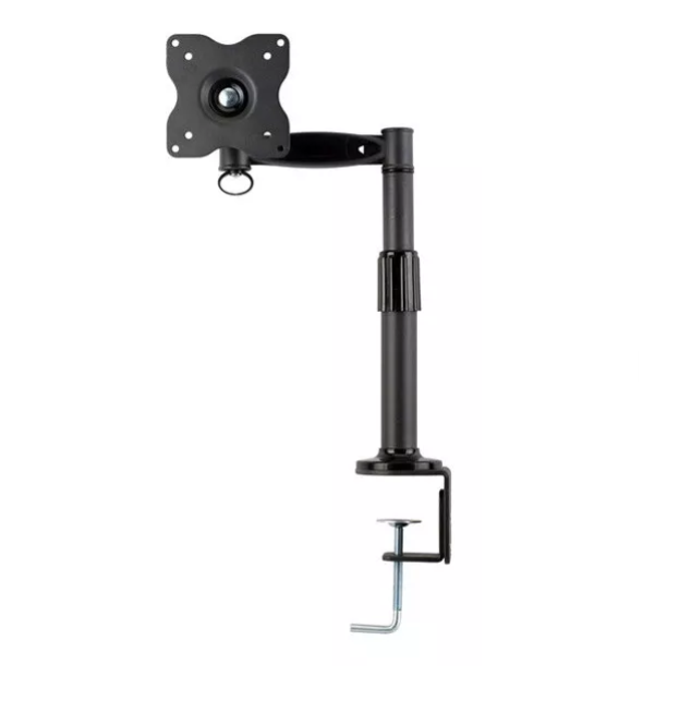 Кронштейн для мониторов ЖК Kromax OFFICE-1 темно-серый 15"-32" макс.10кг настольный поворот и наклон