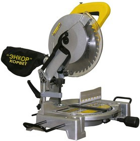 Пила торцовочная ЭНКОР Корвет-2 1650Вт 4600об/мин круг 255x30х16мм гл.пропила 60мм