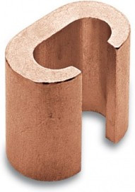 C16-C16 С образный зажим с полированной поверхностью, сечение проводников 16 -- 16-1,5 мм²