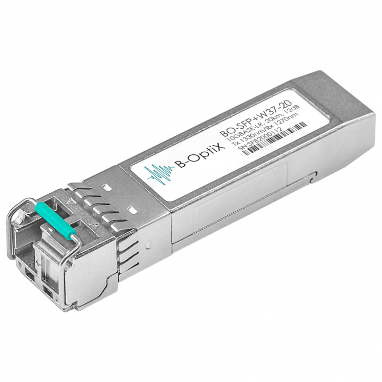 Модуль B-OptiX SFP+ WDM, дальность до 20км (12dB), 1330нм