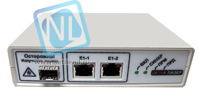 Мультиплексор, 2 порта E1, 1 порт SFP