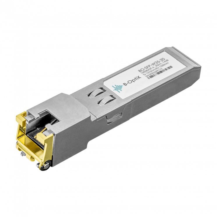 Модуль B-OptiX SFP+ 10G с интерфейсом RJ45, до 20м