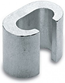 C35-C16ST С образный зажим с оловянной поверхностью, сечение проводников 40-35 -- 16-1,5 мм²