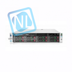 Сервер HP Proliant DL380p Gen8, 1 процессор Intel Xeon 6C E5-2640, 16GB DRAM, 8LFF, P420i/1GB FBWC