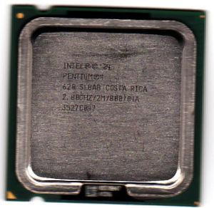 Процессор Intel BX80547PG2800F Pentium 4 620 2800Mhz (800/2048/1.287V-1.400V) LGA775 Prescott-BX80547PG2800F(NEW)