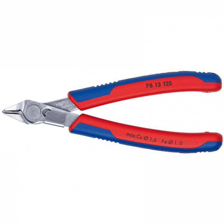 Кусачки боковые для электроники (нержавеющая сталь) Knipex KN-7813125