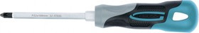 12159, Отвертка PZ2 x 100 мм, S2, трехкомпонентная ручка