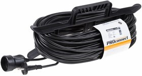 11-5352, Удлинитель на рамке 1 гнездо б/з 20 м 2х0,75 мм² STANDART