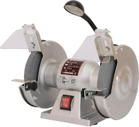 Эл. точило КАЛИБР ТЭ-150/300л лампа. Шлифовальный круг 150х16 мм. 300 Вт