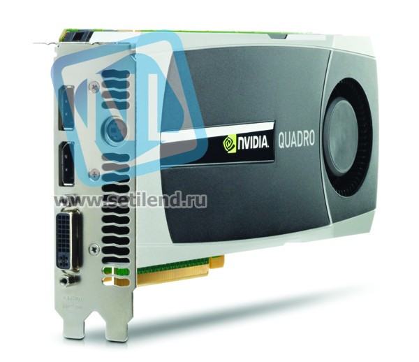 Видеокарта HP 671138-001 NVIDIA Quadro 5000 PCIe 2.5GB Video Card-671138-001(NEW)