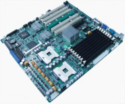Материнская плата SuperMicro X6DH8-XB iE7520 Dual s604 8DualDDR 2SATA U100 PCI-E8x 6PCI-X SVGA 2xGbLAN 2xUW320SCSI E-ATX 800Mhz-X6DH8-XB(NEW)