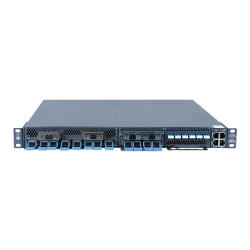 1U DCI шасси, 4 слота, 1 плата управления, двойной БП AC/HVDC/DC, вент.охлаждения 1+1