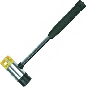 02A330, Молоток жестянщика 35 мм резина/пластик, металлическая рукоятка