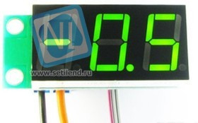 ТМ-14 бескорпусной ( green), Термометр с внешним датчиком