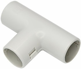 28-0225, Тройник разборный ø25, серый IP40 (30 шт/уп)