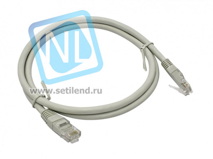 Коммутационный шнур U/UTP 4-х парный cat.5e 0.2м PVC standart серый
