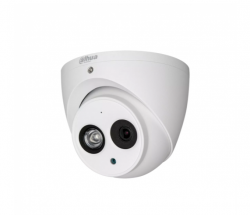 Мультиформатная купольная мини камера Dahua DH-HAC-HDW1220EMP-A-0360B 2Мп, 1080p до 25к/с, 3.6мм, ИК до 50м, 12В, IP67