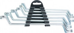 153305, Набор ключей накидных, 6-17 мм, 6 шт., хромированные