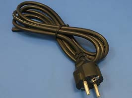 Сетевой шнур, SCZ Прям. б/роз. 1.8м. 3х0.75