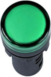 SQ0702-0004, Лампа AD-22DS(LED) матрица d22мм зеленый 230В