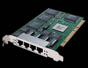 ANA-62044 DuraLan ANA-62044 Quad Port 4x100Мбит/сек 4xRJ45 PCI/PCI-X