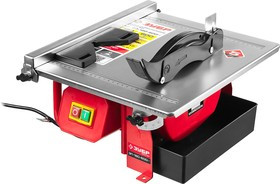 ЭП-180-600Н, Электроплиткорез ЗУБР "МАСТЕР", диск 180 мм, глубина реза 90°-34мм/45°-17мм, стол 330х360мм, 2950об/