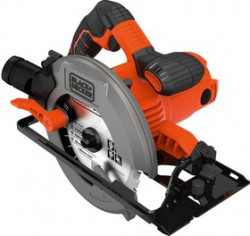 Пила циркулярная BLACK & DECKER CS1550-QS глубина пропила 65мм 1500Вт пильный диск
