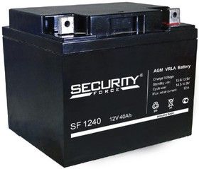 SF1240, Аккумулятор свинцовый 12В-40 Ач, 198*166*170мм