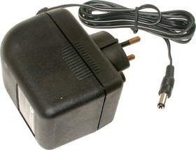 БПН 6-0.5 (штекер 5.5х2.5, А), Блок питания нестабилизированный, 6В,0.5А,3Вт (адаптер)