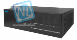 Источник питания видеокамер SNR-PS-C1225-D16UR для установки в 19" стойку с поддержкой АКБ, 16 каналов 12V DC, 25A