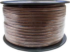 ШВПТ-М 2Х2.50, провод акустический, прозрачный, BL