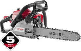 ПБЦ-370 35П, Пила цепная бензиновая, ЗУБР Профессионал ПБЦ-370 35П, хромир. цилиндр, праймер, 37 см3 (1,2 кВт), ш