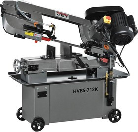 Пила ленточная JET HVBS-712K по металлу 220В 1400Вт пропил 300мм лента 2362х20мм