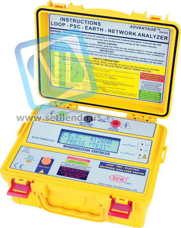 анализатор электрических сетей многофункциональный 4126 NA