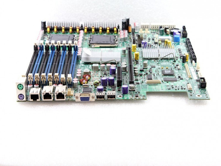 Материнская плата Intel D13607-903 i5000P Dual Socket 771 8FBD 6SATAII U100 PCI-E8x Riser SVGA 2xGbLAN E-ATX 1333Mhz 1U-D13607-903(NEW)